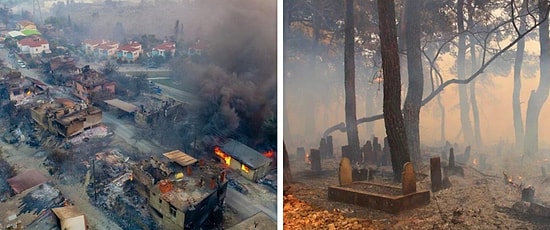 Ciğerimiz Yanıyor: Manavgat Yangınında Felaketin Boyutu Gün Ağarınca Ortaya Çıktı...