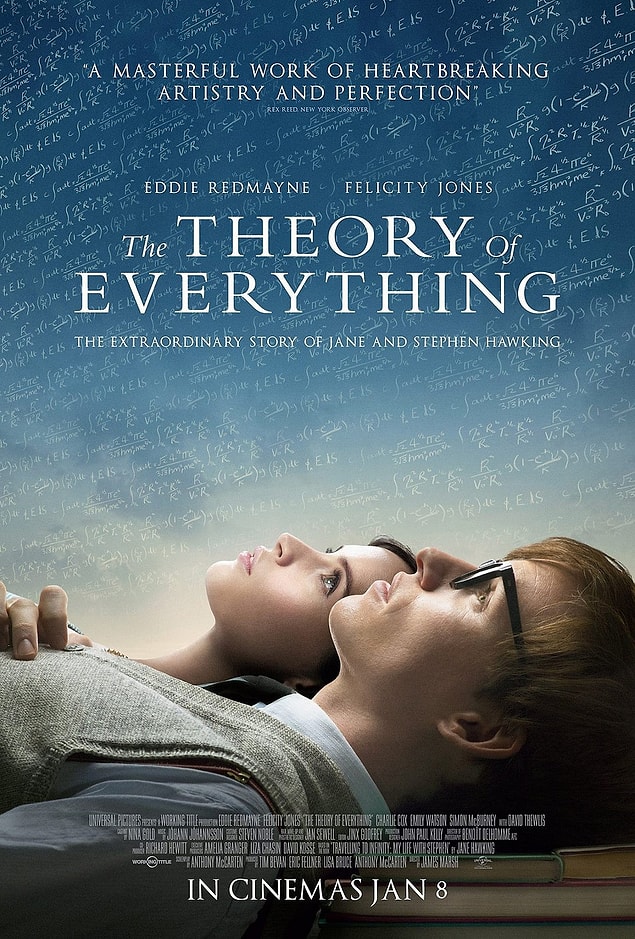 9. The Theory of Everything / Her Şeyin Teorisi (2014) IMDb: 7.7