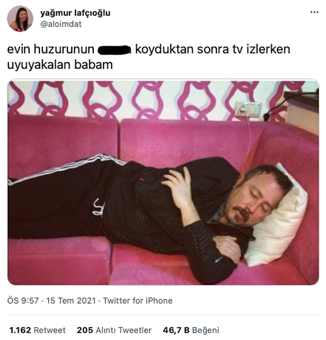 15. O televizyon hep açık kalacak. :)