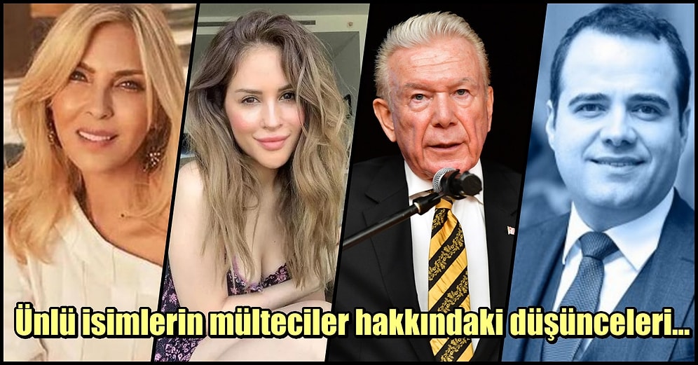 Yaptığı Paylaşımlarla Türkiye'ye Akın Eden Afganistanlı Mülteciler Hakkındaki Görüşlerini Dile Getiren Ünlüler