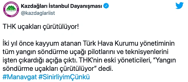 100 Litre Farkın Bedelini mi Ödüyoruz? İşte THK'nın Yangın Söndürme Uçağı İhalesine Girememe Sebebi