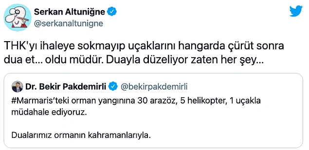 100 Litre Farkın Bedelini mi Ödüyoruz? İşte THK'nın Yangın Söndürme Uçağı İhalesine Girememe Sebebi