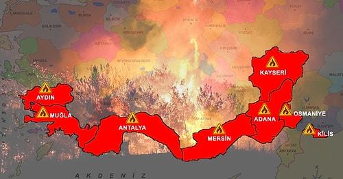 Türkiye'yi Kahreden Yangınlarda Son Durum: Bodrum'da Kimi Oteller Tahliye Ediliyor