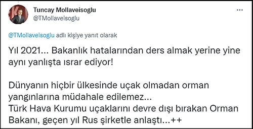 Bir Gazeteci Skandalı Bu türlü Anlattı: 'Yangın Söndürme İşi 2019'da Özelleştirildi, THK Devre Dışı Bırakıldı'