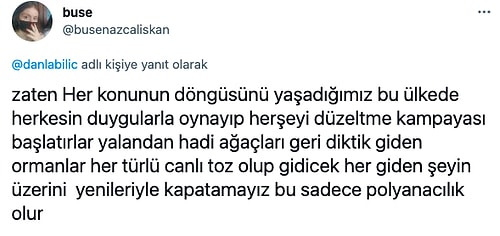 Danla Bilic, Fidan Bağışlayan İnsanları Eleştirince Toplumsal Medyada Yeni Bir Tartışma Başladı