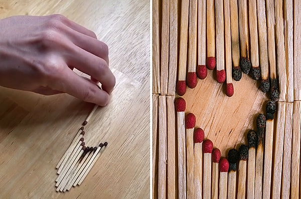 12. Креативная идея со спичками