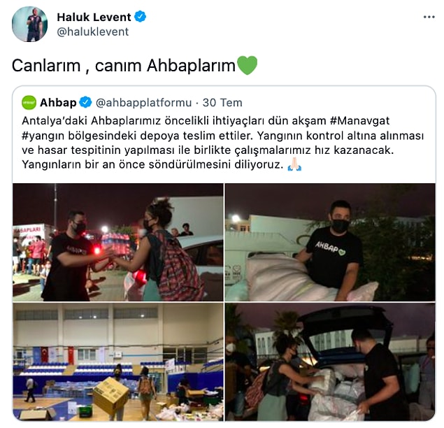 AHBAP’larımız sahada canla başla gecesini gündüzüne katarak çalışıyorlar.