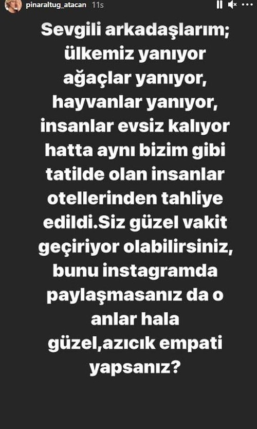 Oyuncu Tolga Güleç, Türkiye'nin Dört Bir Yanı Yanarken Can Yaman'ın Çıplak Fotoğraflar Paylaşmasına İsyan Etti