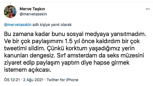 Toplumsal Medya Fenomeni Merve Taşkın Amsterdam'daki Seks Müzesinde Verdiği Pozlar Yüzünden Davalık Oldu