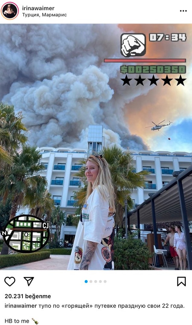 Rus şarkıcı Irina Waimer da onlardan bir tanesi...