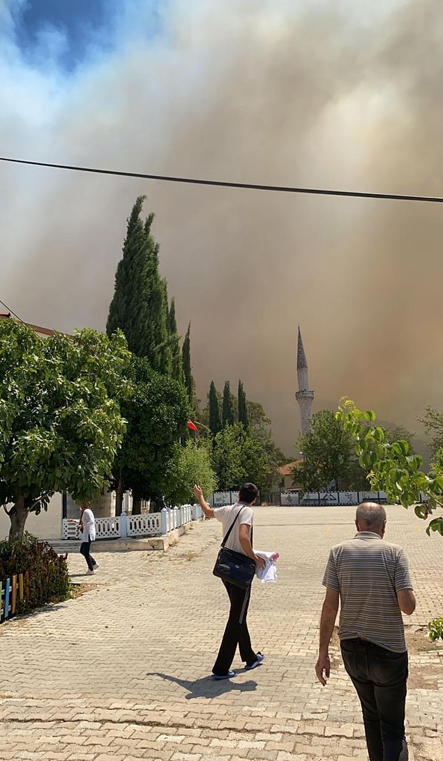 Isparta Yazılı Kanyon'da yangın çıktı 👇