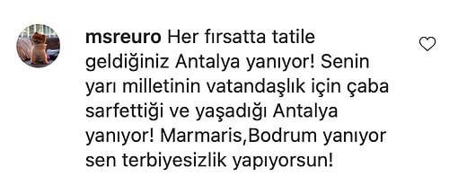 Marmaris'teki Yangının Önünde Alevlerle Dalga Geçerek Doğum Gününü Kutlayan Rus Müzikçi Gündemin Odağında