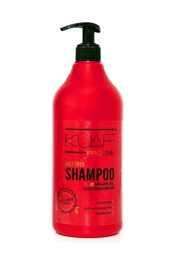 Kuaf şampuan denilince akla ilk keratinli olanı gelse de, tuzsuz argan yağlı bakım şampuanının da ondan geri kalır yanı yok.