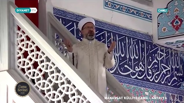 Geçtiğimiz Cuma günü Diyanet İşleri Başkanı Ali Erbaş, Antalya'ya gidip Manavgat Külliye Camisi'nde yağmur duası etmişti.