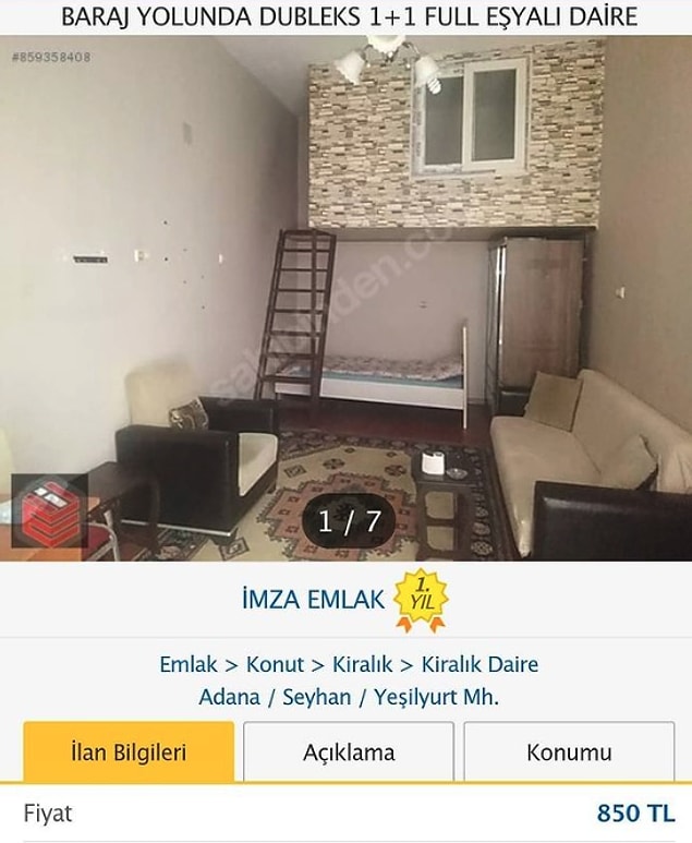 2. Bulanık baktığında dubleks işte.