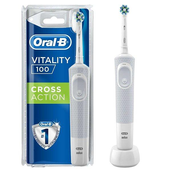 4. Şarjlı diş fırçası kullanmayı düşünüyorsanız Oral-B'nin bu fırçasında indirim var.