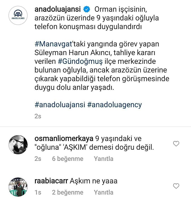 Oğluna aşkım dediği için eleştirilen Süleyman Harun Akıncı...