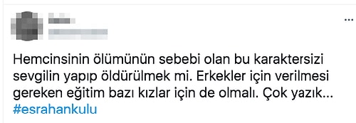 Ümitcan Uygun'la Bir Ortada Olduktan Sonra Meyyit Bulunan Esra Hankulu İçin Yapılan Kan Dondurucu Yorumlar