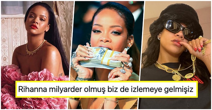 Rihanna Dudak Uçuklatan Servetiyle Forbes'un Listesine Girip Müzik Dünyasının En Zengin Kadını Oldu!