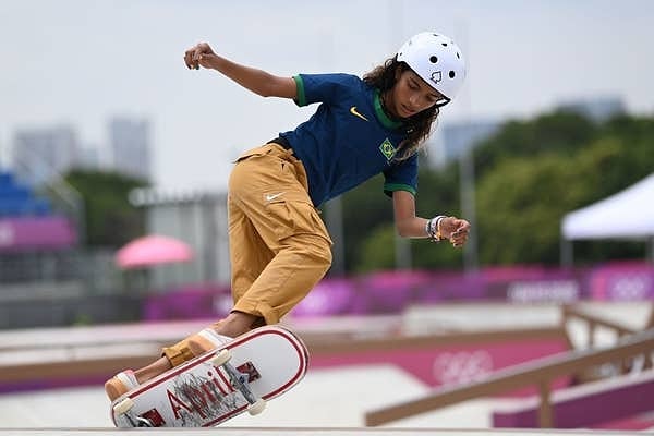 5. Райсса Леал - 13-летняя скейтбордистка, выступающая за Бразилию.