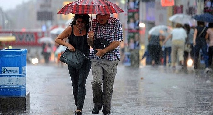 Bugün Yağmur Yağacak Mı? AFAD'dan İstanbul İçin Dolu Uyarısı...