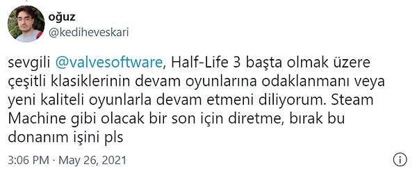 9. Diyelim Half-Life 3 olmadı Portal 3 oldu, o da olumlu.