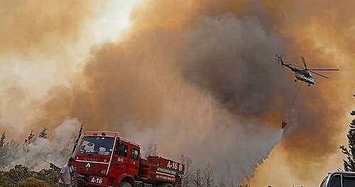 Antalya'daki Orman Yangınlarıyla İlgili 'Provokatif' Paylaşımlar Yapan 66 Kişi Hakkında İsimli Süreç Başlatıldı