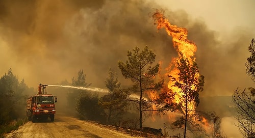 Antalya'daki Orman Yangınlarıyla İlgili 'Provokatif' Paylaşımlar Yapan 66 Kişi Hakkında İsimli Süreç Başlatıldı