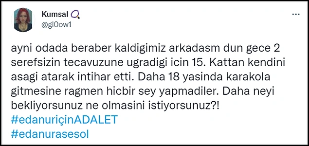 #EdaNurİcinAdalet: Sosyal Medyanın Gündemindeki Korkunç Cinsel İstismar İddiası