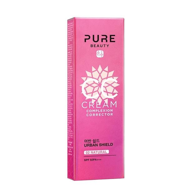 12. Pure Beauty CC Krem, kısa sürede etkili sonuçlar almanıza yardımcı olacak nadir ürünler arasında yer alıyor.
