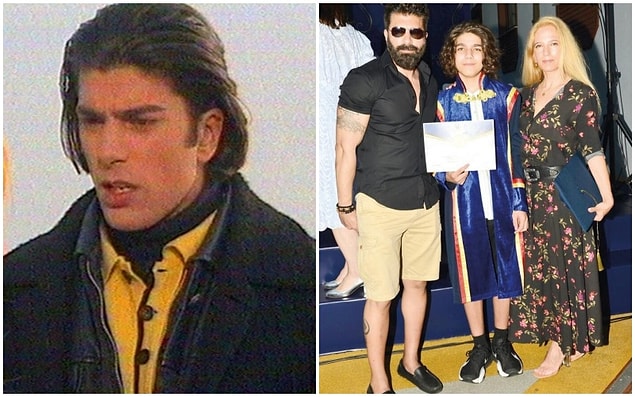 3. Çılgın Bediş'in Oktay'ı Cenk Torun'un boyu kadar oğlu olduğunu görmüş müydünüz? Oyuncu en son oğlunun mezuniyetinde böyle görüntülendi.