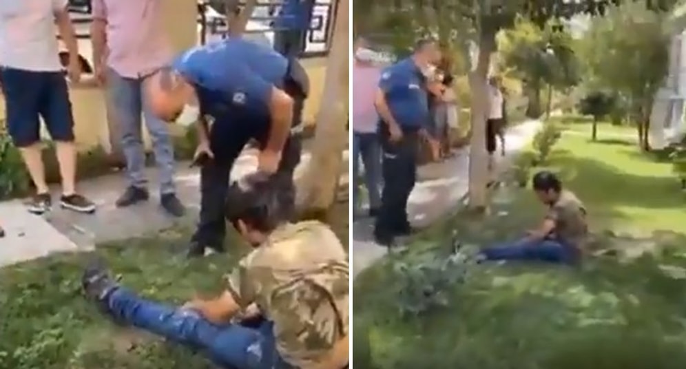 Çanakkale'de Hırsızlık Yapmak İçin Girdiği Evde Apartman Sakinleri Tarafından Etkisiz Hale Getirilen Afgan