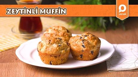 Çay Keyfinize Eşlik Edecek Zeytinli ve Kurutulmuş Domatesli Muffin Nasıl Yapılır?