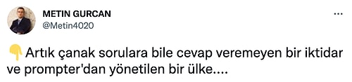 Cumhurbaşkanı Erdoğan Canlı Yayında 'Sorulara' Karşılık Verirken Prompter Kullandı...