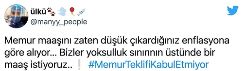 Memurlar Hükümetin Artırım Teklifine Reaksiyon Gösterdi: #MemurTeklifiKabulEtmiyor