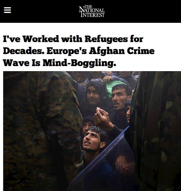 Yıllarca sığınmacılarla çalışmış Cheryl Benard'ın 2017 yılında Afgan mültecilerle ilgili yazdığı bir makale bugün sosyal medyada gündem oldu. Ekşi Sözlük yazarı "fularlarlar" makaleyi Türkçe'ye çevirince ilgi çekici bilgiler ortaya çıktı.