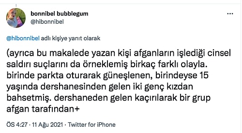 Sığınmacılarla Çalışmış Bir Uzmanın Afgan Mültecilerin Neden Saldırgan Olduğuna Dair Enteresan Görüşleri