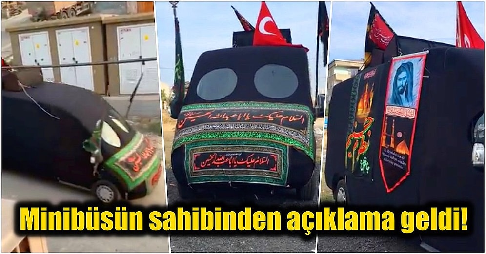 İstanbul'da Afganlara Ait Olduğu İddia Edilen ve Kara Çarşaf Giydirilen Minibüs Aslında Ne?