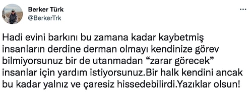 Karadeniz'de Yaşanan Sel Felaketi İçin Tekrar Halktan Yardım İstenmesi Vatandaşı Sinirlendirdi!