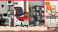Konforlu Bir Çalışma Alanı Yaratmanıza Yardımcı Olacak Mobilyalar ve Dekoratif Ürünler