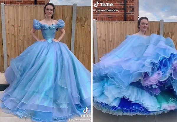 2. Платье Золушки