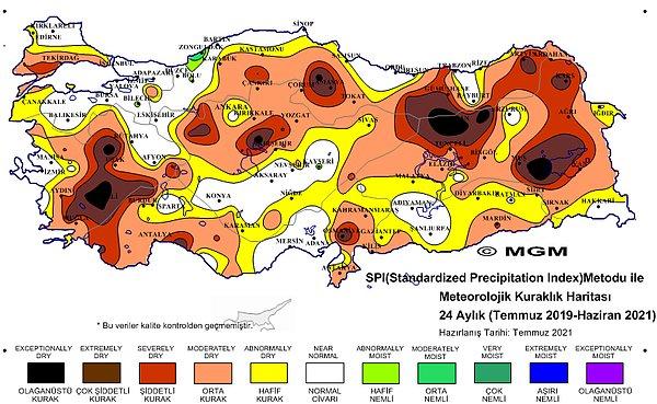 10. Dünyadaki 31 farklı doğal afet arasında en kritik afet olarak tanımlanan kuraklık. Türkiye'de kuraklık için uzmanlardan uyarı geldi.