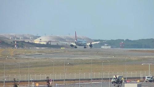 Kabil'den Türkleri Getiren THY Uçağı İstanbul Havalimanı'na İndi