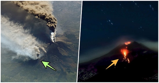 Her Patlamada Etkisinin Daha da Arttığı Etna Yanardağı Rekor Mesafeye Ulaştı!