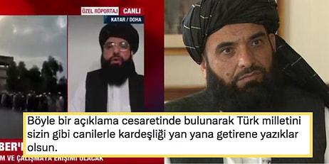 Taliban Sözcüsü Suheyl Şahin'in A Haber'de Türkiye'yi Kardeş Ülke İlan Etmesi Herkesi Sinirlendirdi!