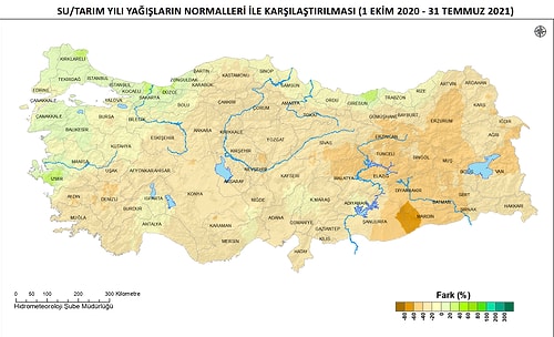 Yağışlarda Son 60 Yılın En Düşük Düzeyi