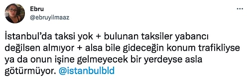 İstanbul'da Taksi Bulamadığı İçin İsyan Eden Berrak Tüzünataç'a Belediyeden Cevap Gecikmedi