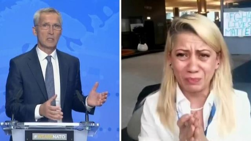 Afgan Gazeteci NATO Genel Sekreterine Yalvardı: 'Ne Olur Taliban'ı Tanımayın'