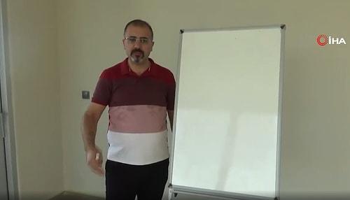 Diyarbakır'da Bir Matematik Öğretmeni: 'Geometride Nokta ve Doğrunun Olduğunu İspatlayana 50 Bin TL'