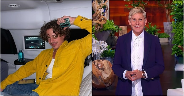 10. Ellen DeGeneres, Charlie Puth'u keşfetti.